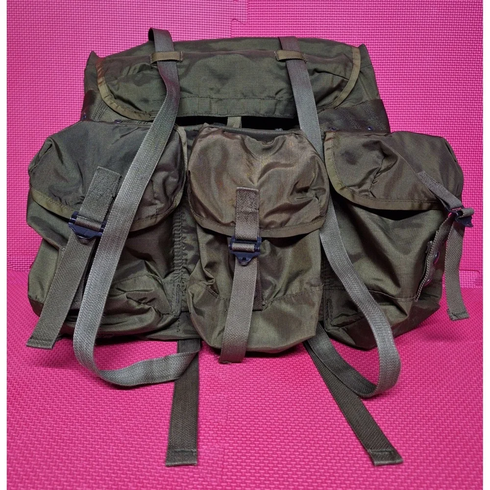 US Army Lc-1 Alice Backpack Military Rucksack bag Large Straps No Frame Vintage